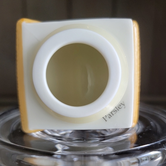 Lenox Canterbury Crossing Vintage 1994 Parsley Spice Jar - Picture 7 of 8